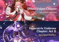 Yae Miko and Raiden Shogun's Story Quests (Image via miHoYo)